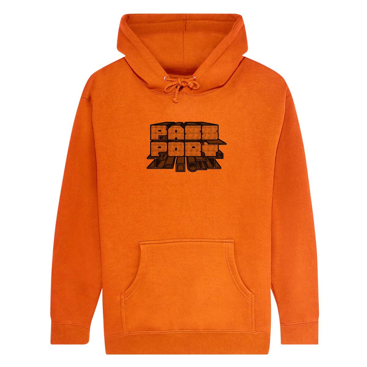 Pass~Port Shippin' Steel Hoodie Safety Orange